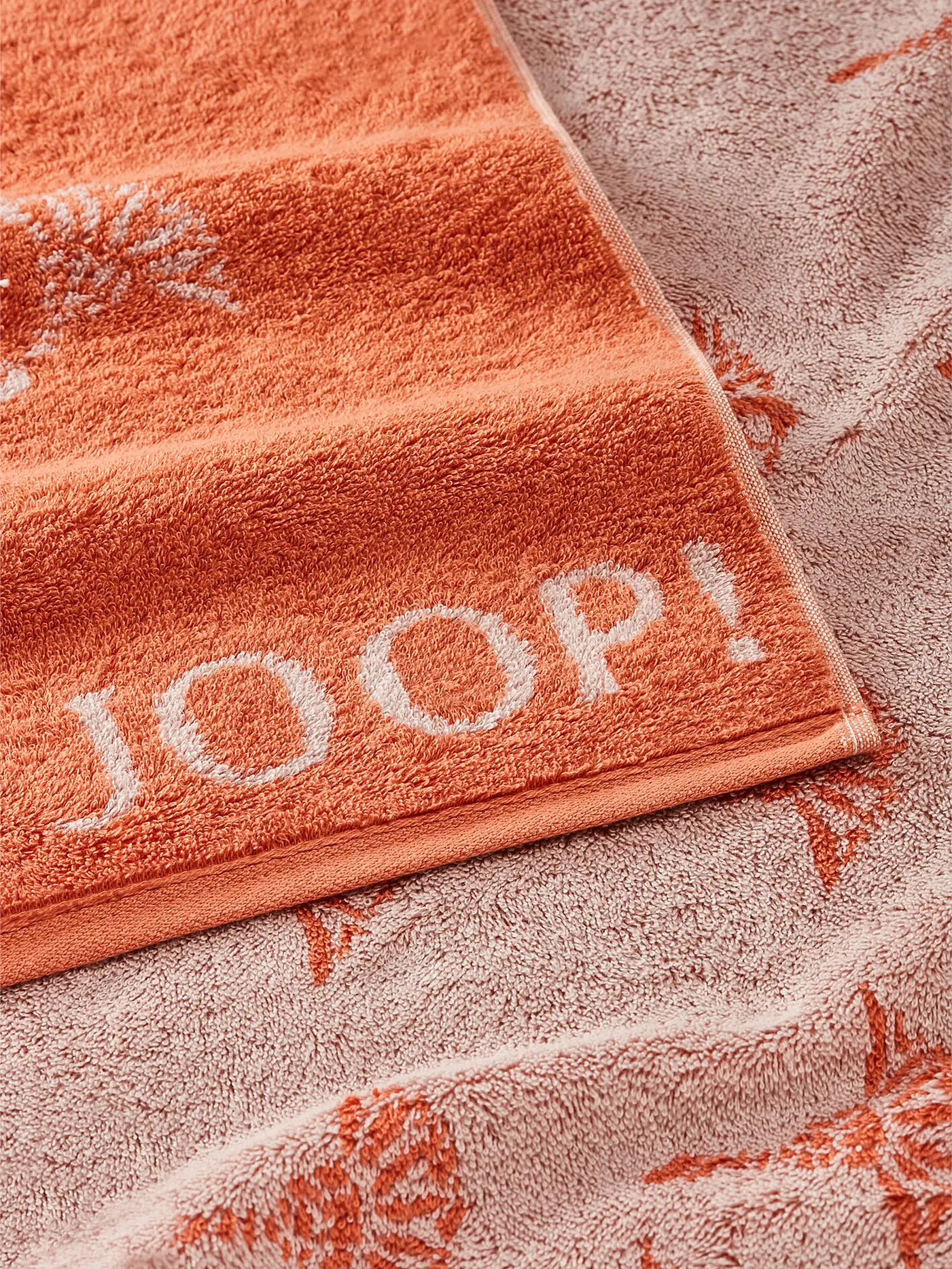 JOOP | Handtuch 50x100cm MOVE FADED CORNFLOWER Apricot | orange
